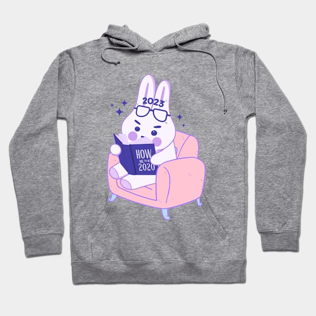 Year of the Rabbit Funny Hoodie by Bruno Pires